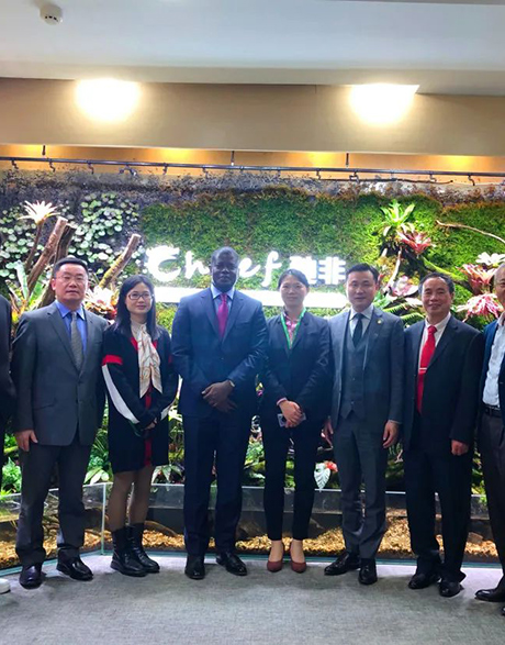 Senegalese ambassador to China investigated and affirmed the development of Chief